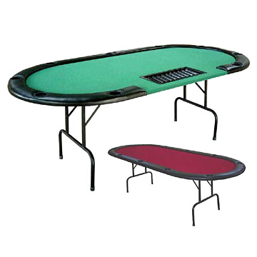 Poker Chips Tables